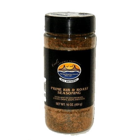 Carl's Gourmet All Natural Prime Rib and Roast Seasoning 16 oz.
