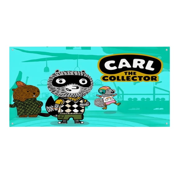 Carl the Collector-Theme Backdrops Banner Birthday Party Decor Supplies Personalized Party Backdrop Decoration,5x3ft150x90cm