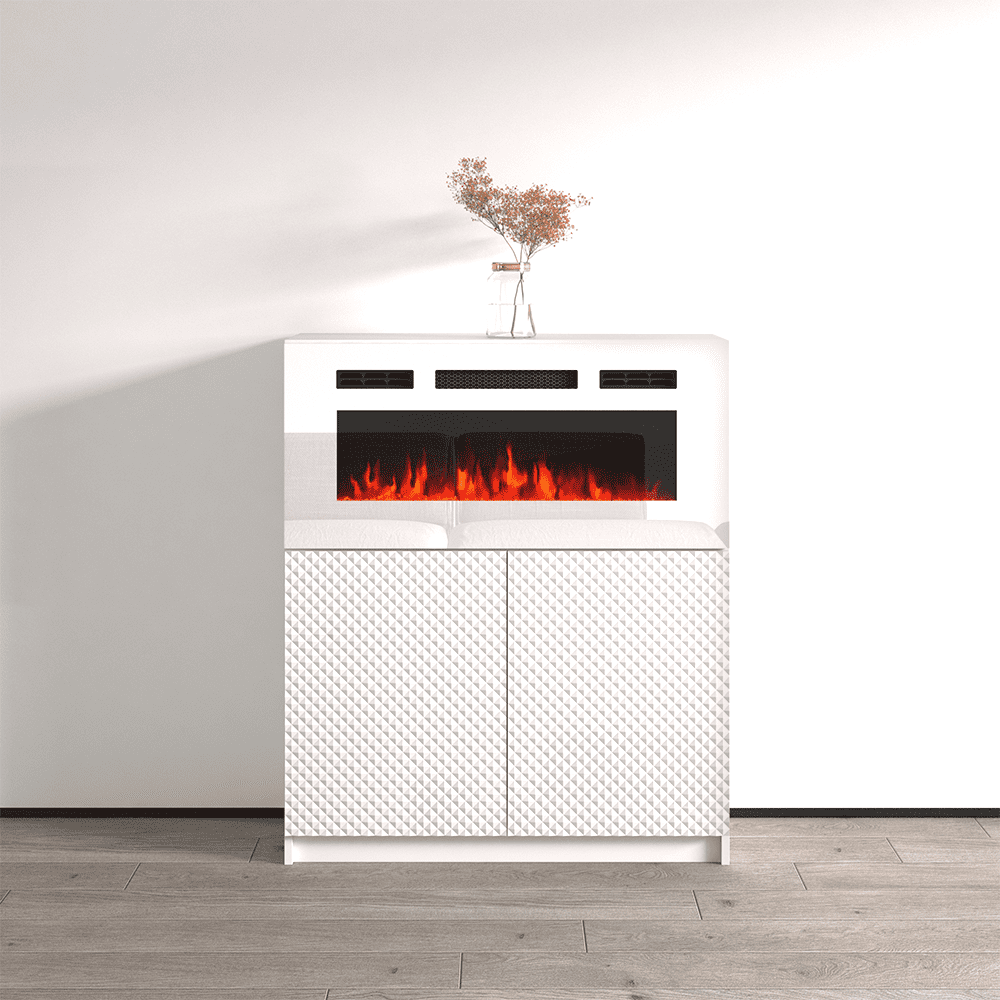 Carla 01 WHEF Electric Fireplace Sideboard
