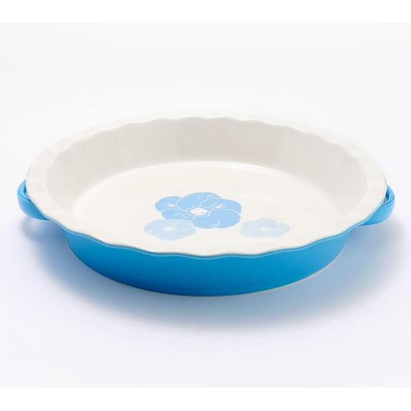 Open Box Carla Hall Sweet Heritage Ruffled Sweetie Pie Baking Dish