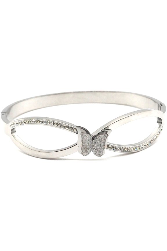 Carla Silver Bangle for Women