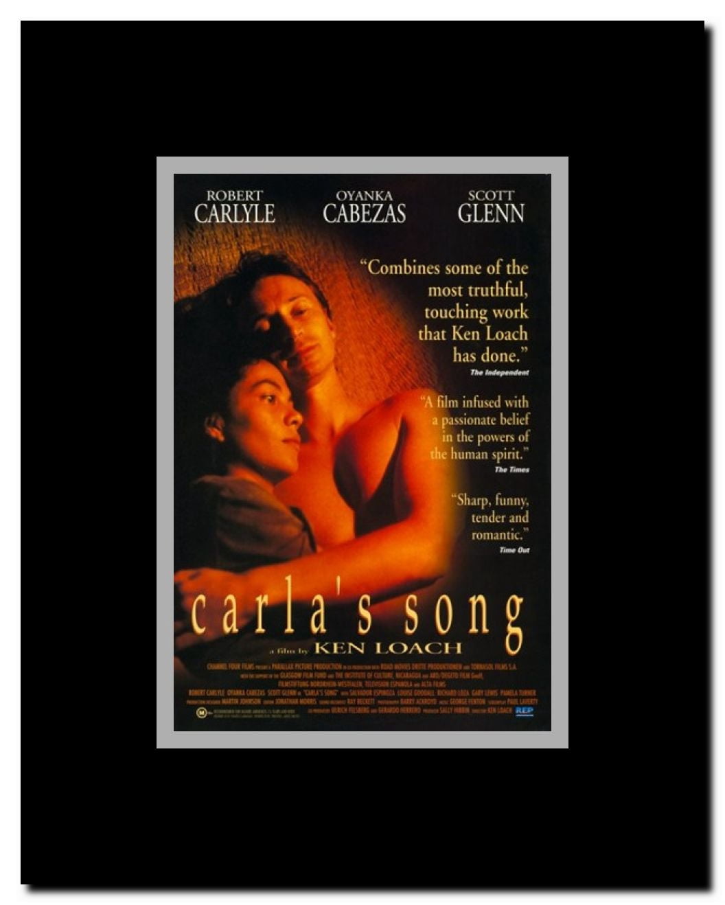 Carla's Song Framed Movie Poster