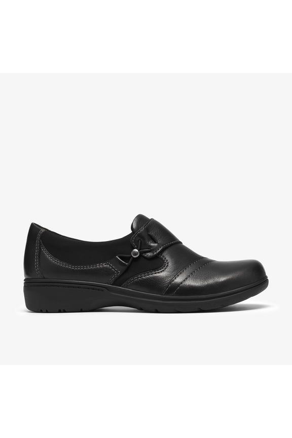Carleigh Lily Black Leather