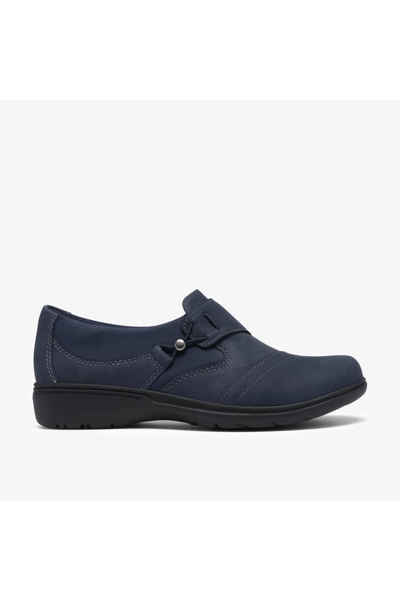 Carleigh Lily Navy Nubuck