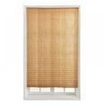 thumbnail image 1 of Carlendan Cordless Blackout Fabric Roller Window Shade, Brown 90cm x 180cm, 1 of 7