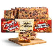 Carli's Cakes Fruitcake  Made From The Finest Fruits and Nuts Individually Wrapped For Freshness 1lb