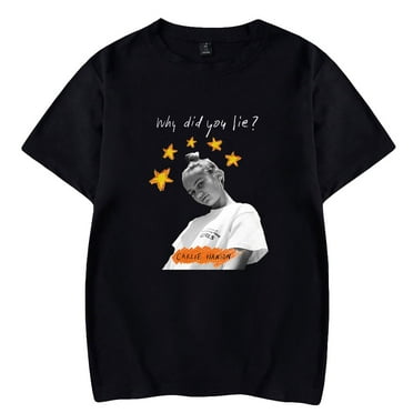 Carlie Hanson Why Did You Lie Merch Singer T-shirt Fashion Tee Women Men Short Sleeve