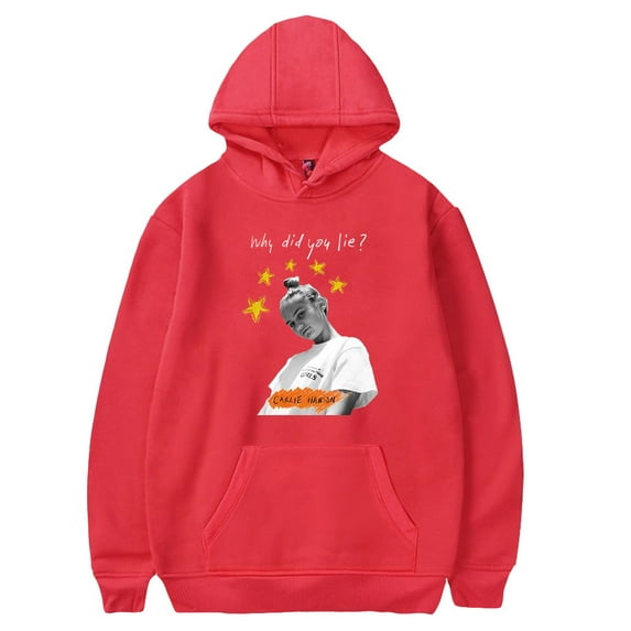 Carlie hanson Hoodie Sweatshirts Harajuku Streetwear Fashion Casual Pullovers Hoodie Women Man Singer