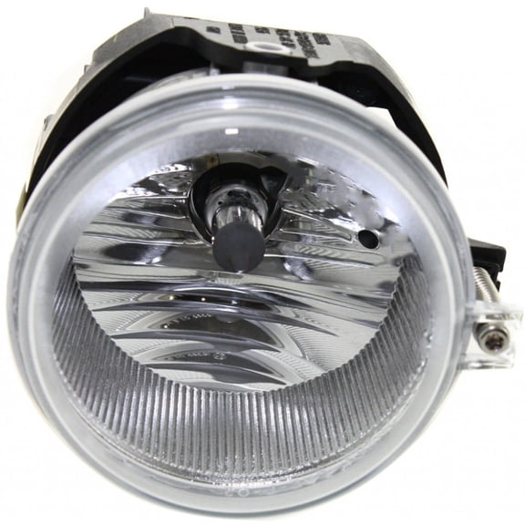 Carlights360: For 2008 2009 Dodge Caliber Fog Light Assembly Driver OR Passenger Side | Single Piece | w/Bulbs - CAPA Certified Replacement for CH2592137