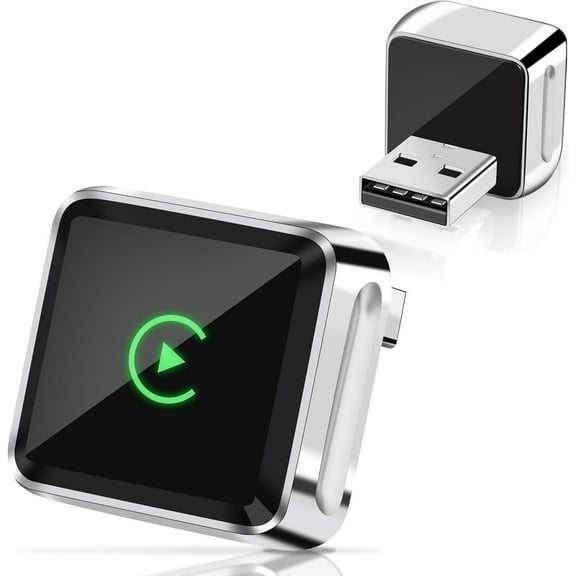 Carlikeit Wireless CarPlay Adapter, Mini Aluminum CarPlay Dongle for Apple iPhone, Converts Wired to Wireless with Auto-Connect & No Delay, Supports 800+ Car Models, Dual-Band WiFi