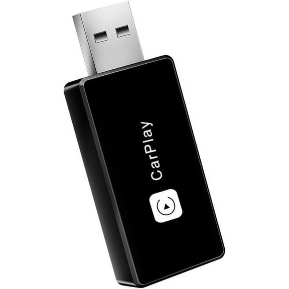 Carlikeit Wireless CarPlay Adapter for iPhone - Wireless CarPlay Connectivity, Compatible with 800+ Vehicles, Includes USB-A to USB-C Adapter, Plug & Play for iPhone (iOS 10 and Above)