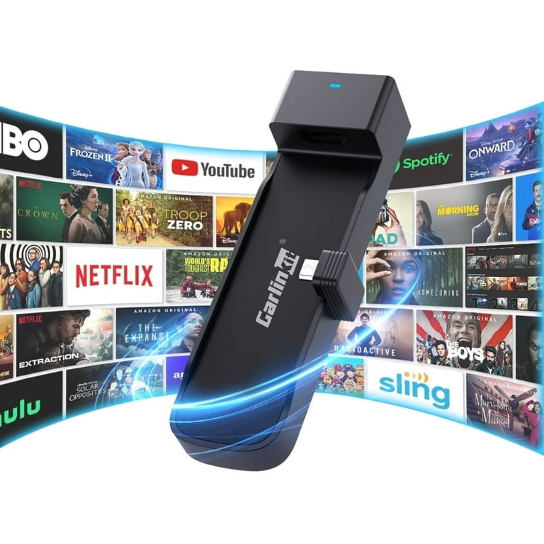 CarlinKit CarPlay to HDMI Streaming Car TV for TV Stick