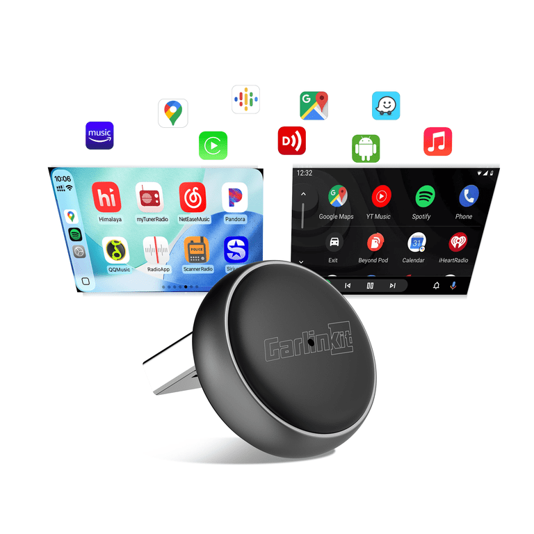 Carlinkit, Wireless CarPlay Adapter, Mini Ultra3, Dual-Band WiFi