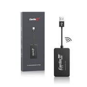 CarlinKit CCPA Wireless CarPlay&Wireless AA for Aftermarket Android Head Unit, Screen Mirroring, Fota Upgrade,for Android 4.4.2 or Above, Black