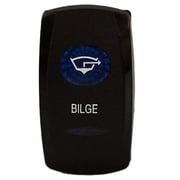 Carling 20 Amp Marine Boat Bilge Lighted On / Off Rocker Switch