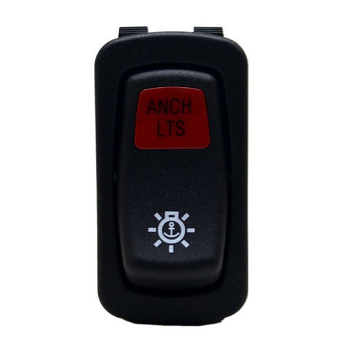 Nilight 6 Gang Rocker Switch Aluminum Panel Toggle Dash 5 Pin ON/Off