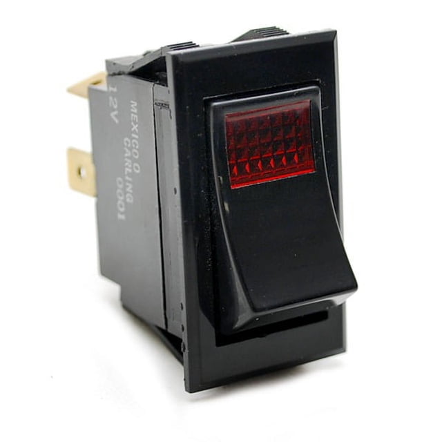 Carling 9510 On/Off Illuminated Boat Rocker Switch - Walmart Business ...