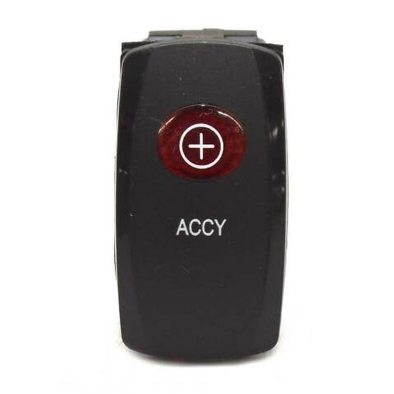 Carling Boat Accy Rocker Switch | On/Off 12V 20A 3 Spade Lighted ...