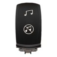 thumbnail image 1 of Carling Boat Mute Rocker Switch | 12V On/Off Black, 1 of 2