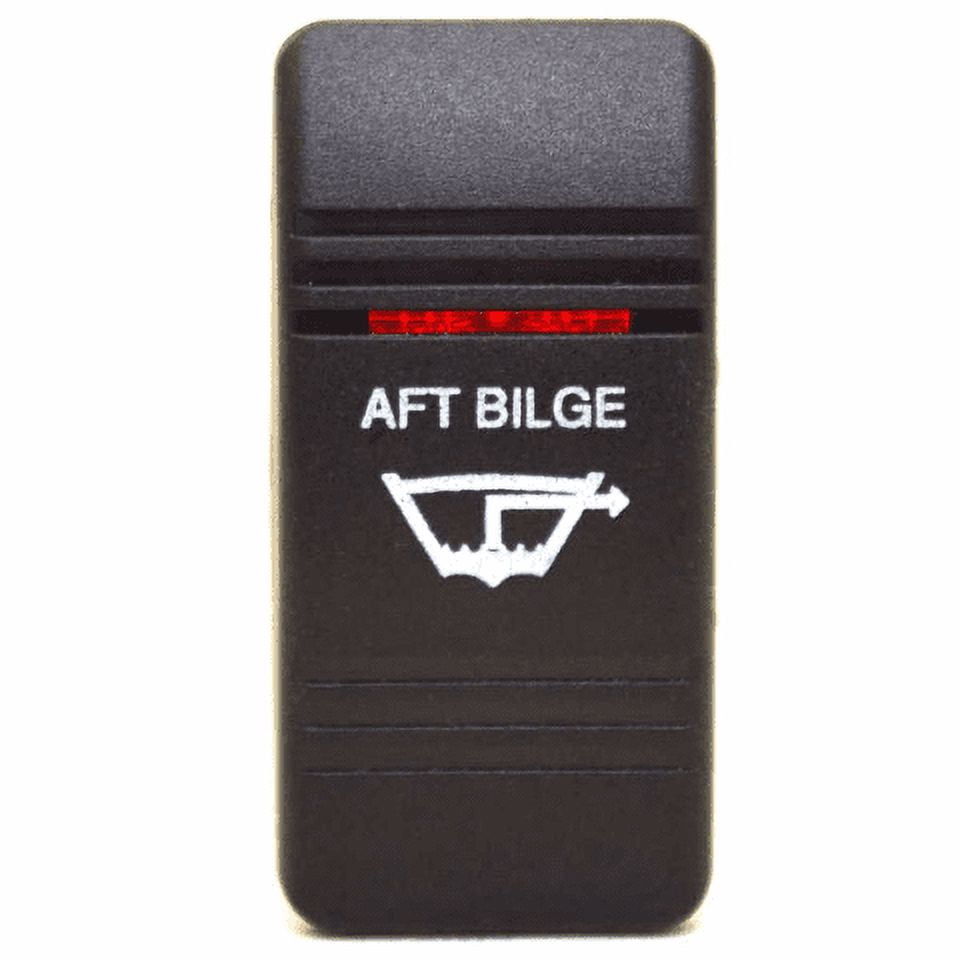 Carling Boat Rocker AFT BILGE Switch Cover Actuator Lighted