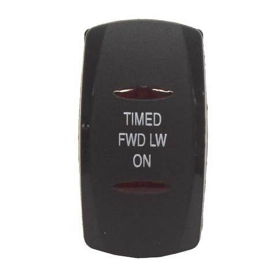 Carling Boat Rocker Marine Switch | Timed FWD LW Illuminated