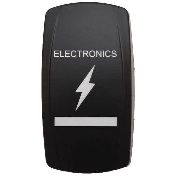 Carling Boat Rocker Switch Actuator | Contura V Electronics Black