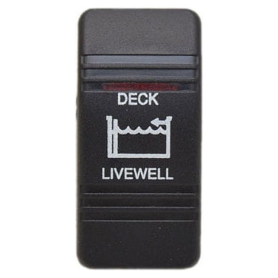 Carling Boat Rocker Switch Actuator Cover Deck Livewell Lighted