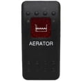 thumbnail image 1 of Carling Boat Rocker Switch Cover | Aerator Black Actuator, 1 of 2