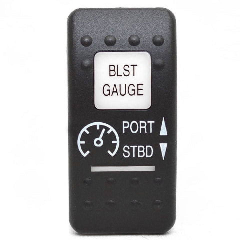 Carling Boat Rocker Switch Cover Ballast Gauge Port / Starboard
