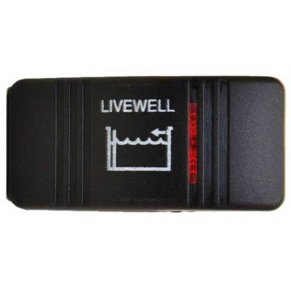 Carling Boat Rocker Switch Cover Livewell Lighted Actuator