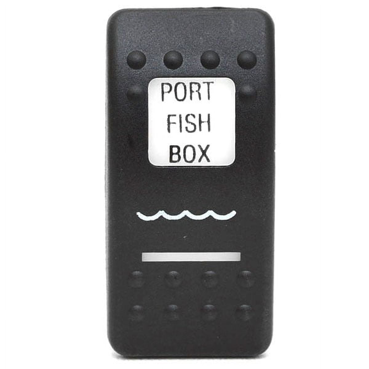 Carling Boat Rocker Switch Cover Port Fish Box Actuator Lighted
