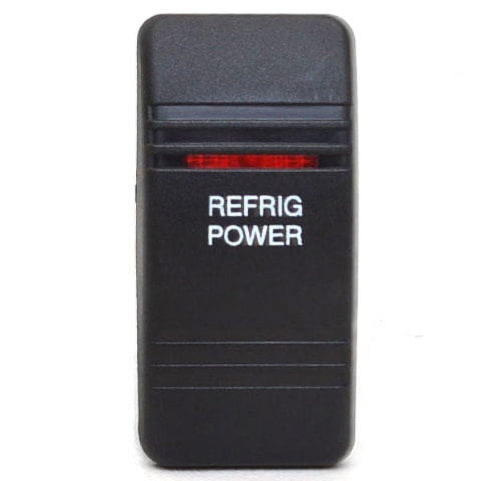 Carling Boat Rocker Switch Cover REFRIG POWER Actuator