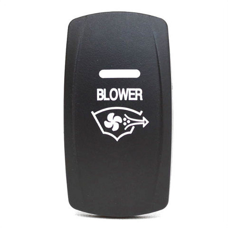 Carling Boat Rocker Switch Cover Sea Ray Blower Black Actuator