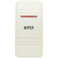 thumbnail image 1 of Carling Boat Rocker Switch Cover | Wiper White Actuator, 1 of 2