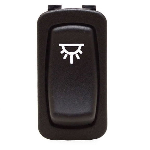 Carling Boat Rocker Switch | Interior Light ON/OFF Black 12V 20A