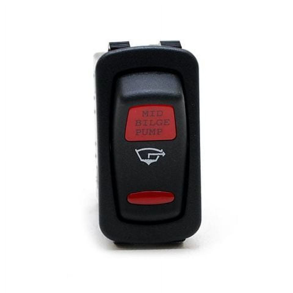 Carling Boat Rocker Switch Lighted On / Off Bilge Pump