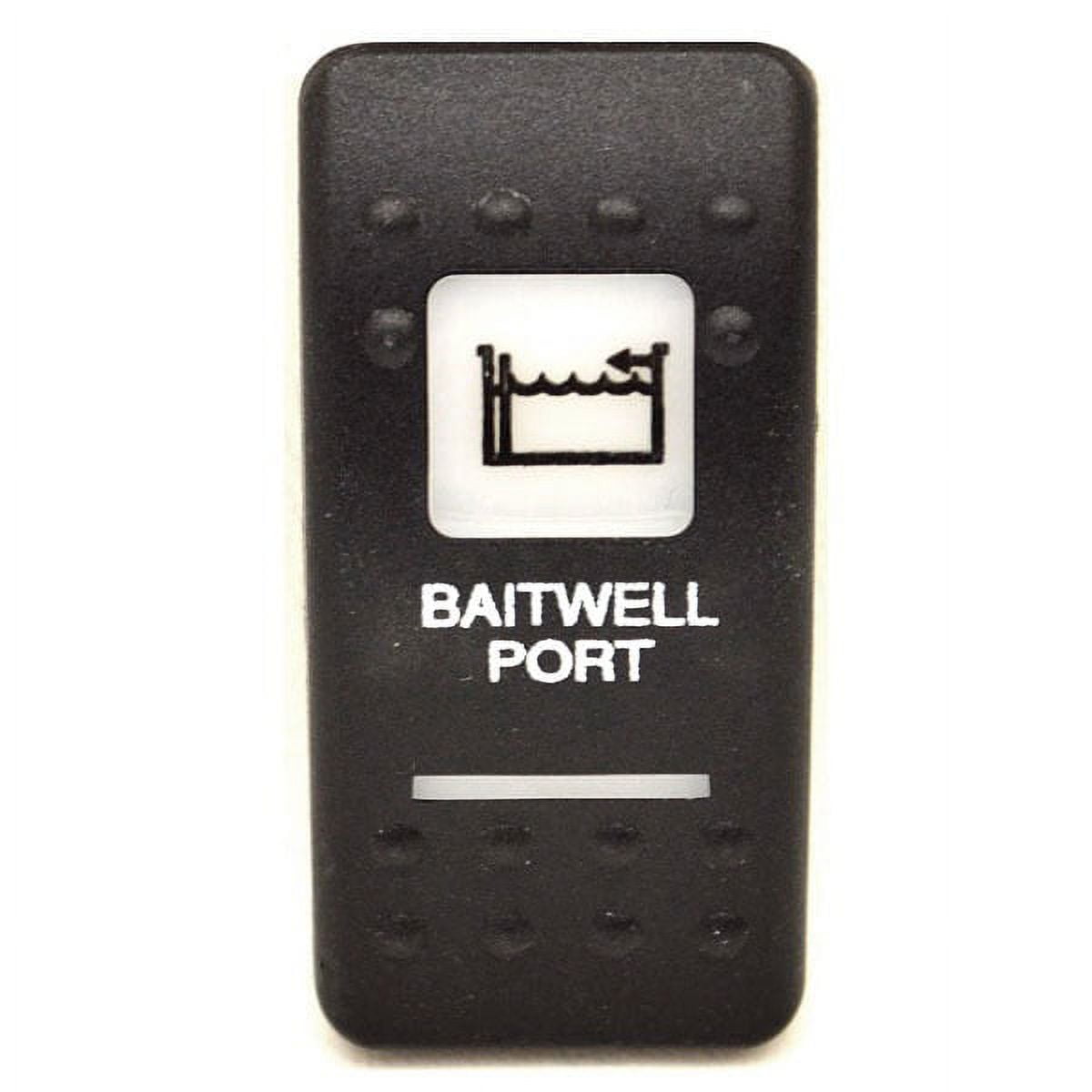 Carling Boat Rocker Switch Plate Baitwell Livewell Actuator