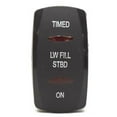 thumbnail image 1 of Carling Boat Rocker Switch | Timed Livewell On/Off/On 12V 20A, 1 of 2
