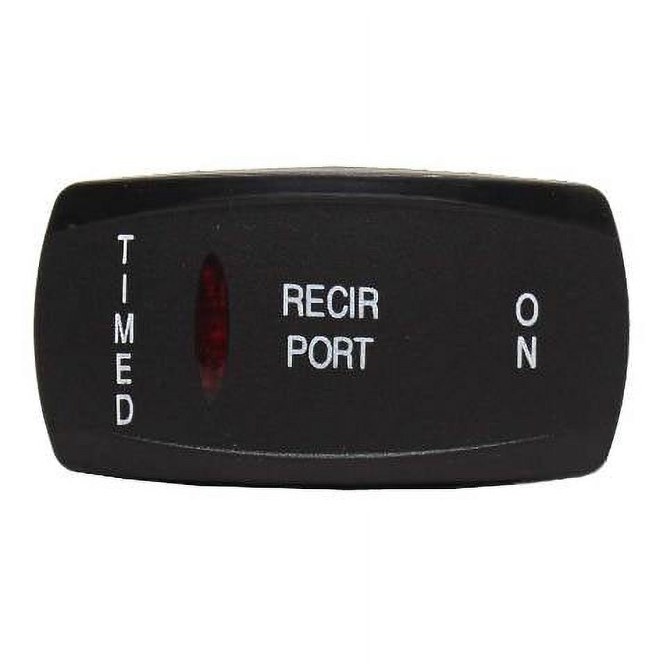 Carling Boat Rocker Switch Timed Recir Port ON/OFF/ON 12V 20A