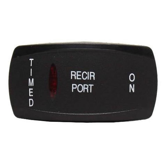 Carling Boat Rocker Switch | Timed Recir Port ON/OFF/ON 12V 20A