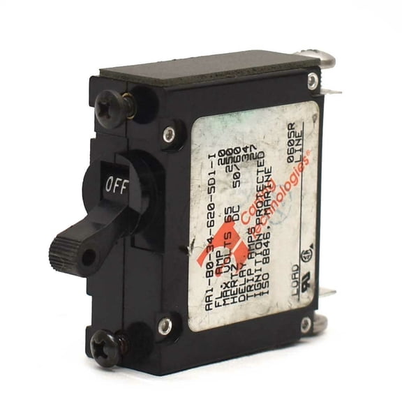Carling Boat Toggle Circuit Breaker AA1-80-34-620-5D1-I | 20A
