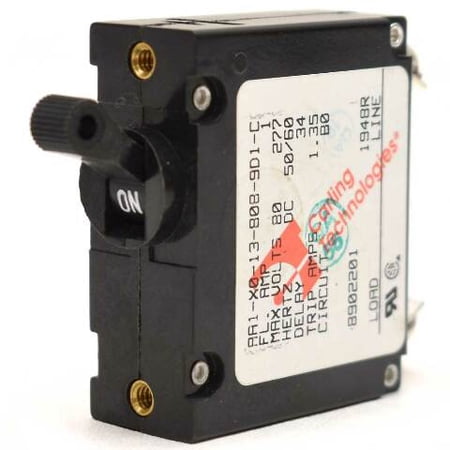 Carling Boat Toggle Circuit Breaker AA1-X0-13-808-9D1-C | 1A 277V