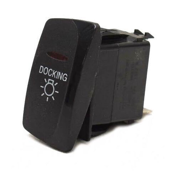 Carling Contura IV On/Off Boat Rocker Switch | 3 Spade Docking Lights