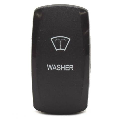 Carling Momentary Contura V Boat Rocker Switch | Washer 2 Spade 12 V
