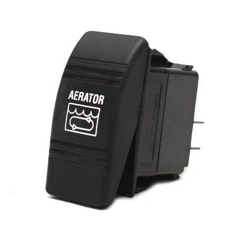 Carling On-Off Contura III AERATOR Boat Rocker Switch | 12V 3 Spade ...