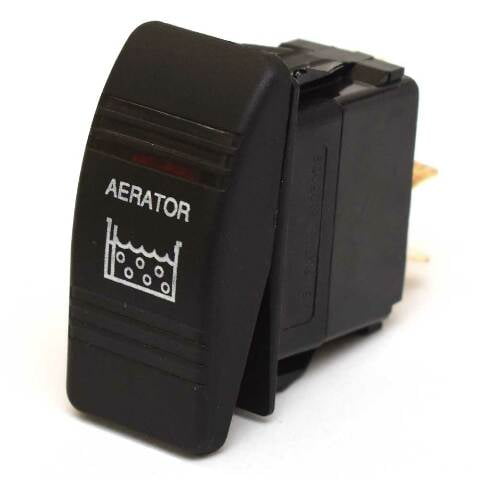 Carling On/Off Contura III Boat Rocker Switch | Aerator 12V 3-Spade