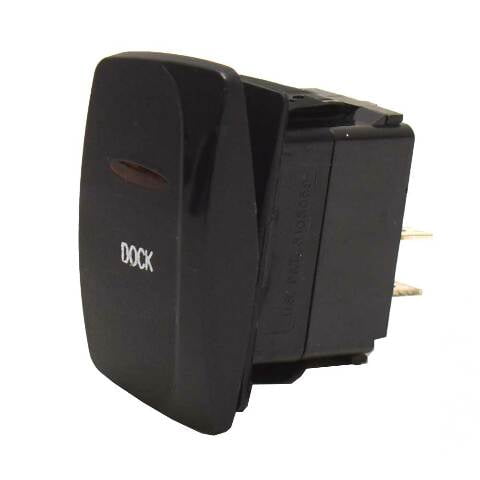 Carling On/Off Contura IV Boat Rocker Switch | Docking 3 Spade 12 Volt
