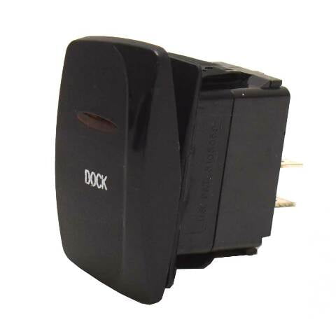 Carling On/Off Contura IV Boat Rocker Switch | Docking 3 Spade 12 Volt
