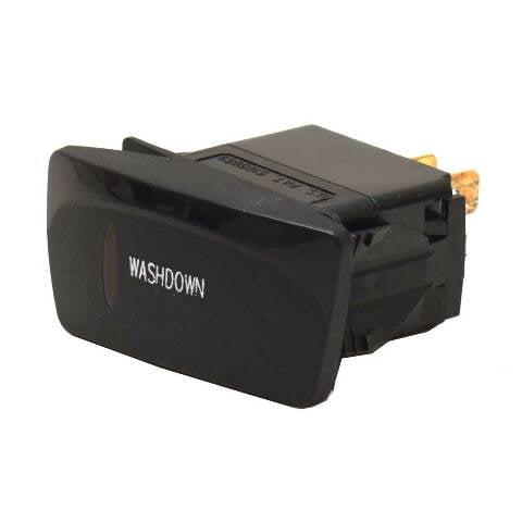 Carling On/Off Contura IV Boat Rocker Switch | Washdown 3 Spade 12 V