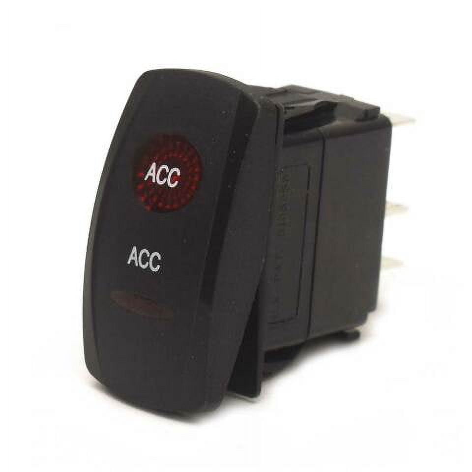 Carling On/Off Contura V Boat Rocker Switch | Acc 4 Spade 12 Volt